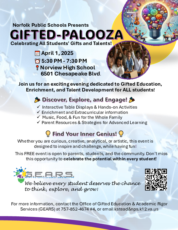  NPS GIFTED PALOOZA